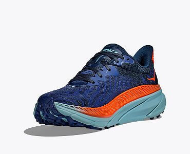 Hoka One One Challenger ATR 7 M bellwether blue / stone blue boční pohled