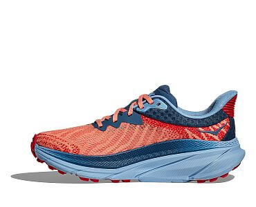 Hoka One One Challenger ATR 7 W papaya / real teal boční pohled