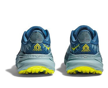 Hoka One One Challenger ATR 7 Wide M stone blue / evening primrose zadní pohled