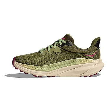 Hoka One One Challenger ATR 7 Wide W forest floor / beet root boční pohled