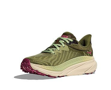 Hoka One One Challenger ATR 7 Wide W forest floor / beet root dámské univerzální běžecké boty