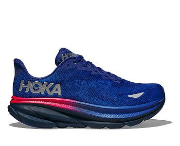 Hoka One One Clifton 9 GTX W Dazzling blue / evening sky boční pohled