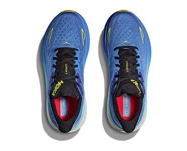 Hoka One One Clifton 9 M virtual blue / cerise horní pohled