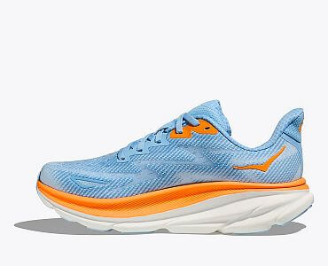 Hoka One One Clifton 9 W airy blue / ice water boční pohled