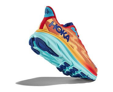 Hoka One One Clifton 9 Wide M cerise / cloudless pánské běžecké silniční boty