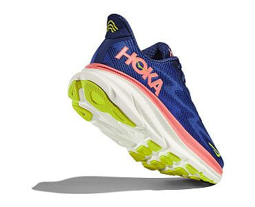 Hoka One One Clifton 9 Wide W evening sky / coral dámské běžecké silniční boty