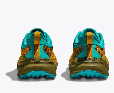 Hoka One One M Challenger ATR 7 GTX Golden yellow / avocado detail pata