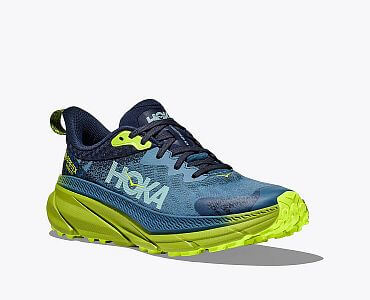 Hoka One One M Challenger ATR 7 GTX outer space / dark citron boční pohled