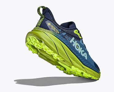 Hoka One One M Challenger ATR 7 GTX outer space / dark citron boční pohled