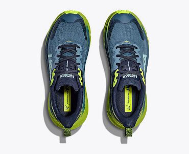 Hoka One One M Challenger ATR 7 GTX outer space / dark citron horní pohled