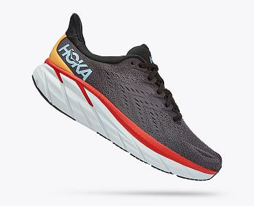 HOKA ONE ONE M Clifton 8 WIDE anthracite / castlerock boční pohled 1