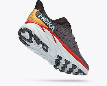 HOKA ONE ONE M Clifton 8 WIDE anthracite / castlerock boční pohled 2