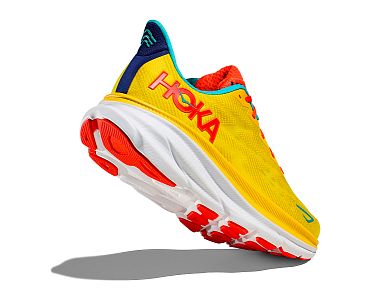 HOKA ONE ONE M Clifton 9 passion fruit / maize boční pohled