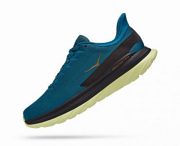 Hoka One One M Mach 4 blue coral / black levy bok