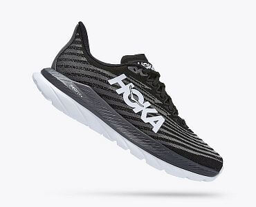 Hoka One One M Mach 5 black / castlerock boční pohled 1