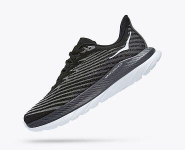 Hoka One One M Mach 5 black / castlerock boční pohled 3