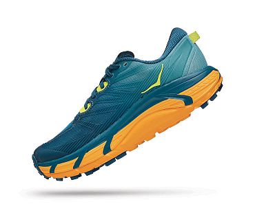 Hoka One One M Mafate Speed 3 coastal shade / radiant yellow1