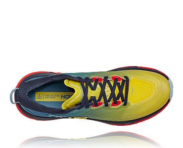 Hoka One One M Mafate Speed 3 provincial blue / fiesta2