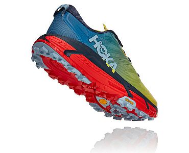 Hoka One One M Mafate Speed 3 provincial blue / fiesta4