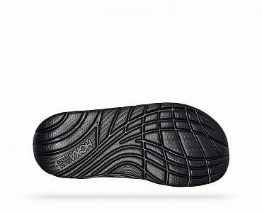 HOKA ONE ONE M Ora Recovery slide black detail podrážka