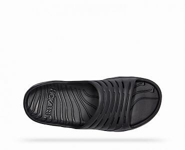 HOKA ONE ONE M Ora Recovery slide black horní pohled