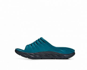 HOKA ONE ONE M Ora Recovery slide blue coral / butterfly1