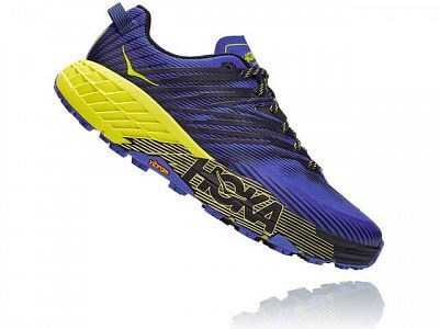 HOKA ONE ONE M Speedgoat 4 WIDE black iris/evening primrose