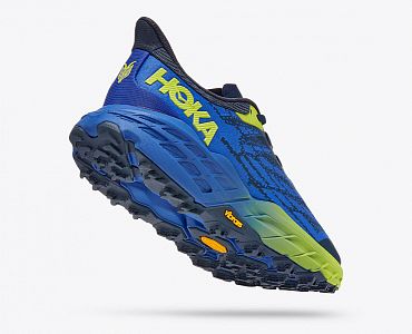 Hoka One One M Speedgoat 5 outer space / bluing zadní pohled
