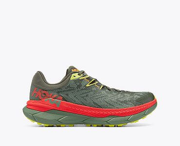 Hoka One One M Tecton X thyme / fiesta boční pohled