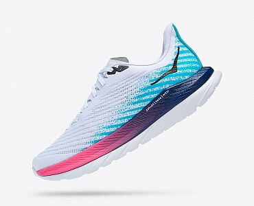 Hoka One One Mach 5 M white / scuba blue pánské silničky