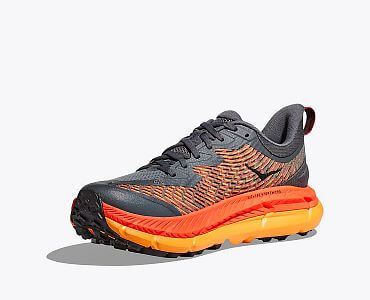 Hoka One One Mafate Speed 4 M castlerock/black boční pohled