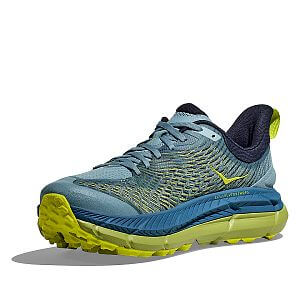 Hoka One One Mafate Speed 4 M stone blue / dark citron běžecké boty terén