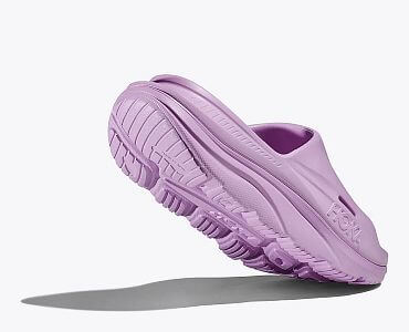 Hoka One One Ora Recovery Slide U violet bloom / violet bloom boční pohled