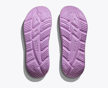 Hoka One One Ora Recovery Slide U violet bloom / violet bloom detail podrážka