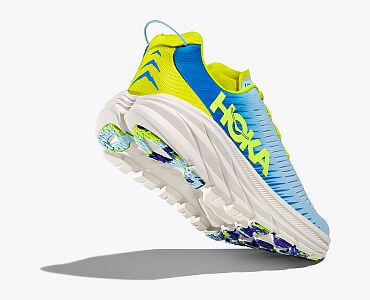 Hoka One One Rincon 3 M Ice water / Diva blue zadní pohled