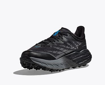 Hoka One One Speedgoat 5 GTX Spike M Black / black horní pohled