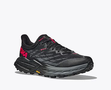 Hoka One One Speedgoat 5 GTX W black / black boční pohled