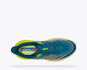 Hoka One One Speedgoat 5 M blue coral / evening primrose horní pohled