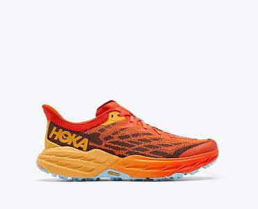Hoka One One Speedgoat 5 M puffin´s bill / amber yellow boční pohled