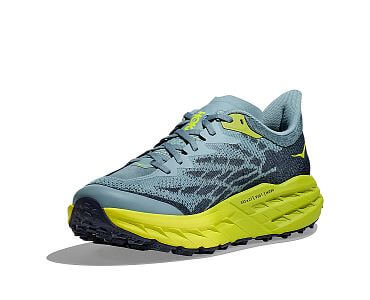 Hoka One One Speedgoat 5 M stone blue / dark citron