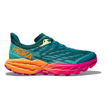 Hoka One One Speedgoat 5 W deep lake/ceramic detail