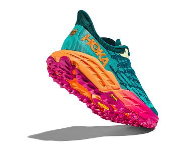 Hoka One One Speedgoat 5 W deep lake/ceramic detail