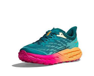 Hoka One One Speedgoat 5 W deep lake/ceramic detail