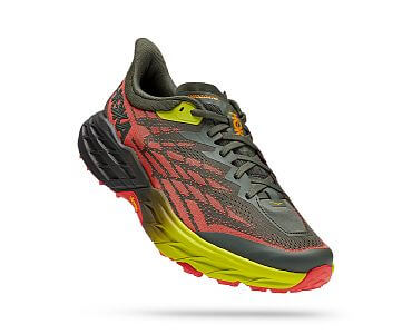 Hoka One One Speedgoat 5 Wide M thyme / fiesta pánské trailovky