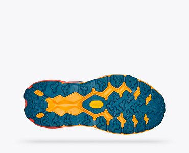 Hoka One One Speedgoat 5 Wide W blue coral / camellia detail podrážka