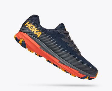Hoka One One Torrent 2 M outer space/fiesta boční pohled