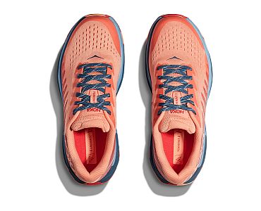 Hoka One One Torrent 3 W papaya / real teal horní pohled