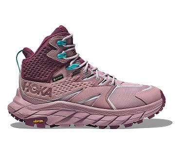 HOKA ONE ONE W Anacapa Mid GTX elderberry / grape wine boční pohled