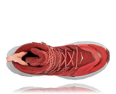 HOKA ONE ONE W Anacapa Mid GTX hot sauce/cherry mahogany horní strana