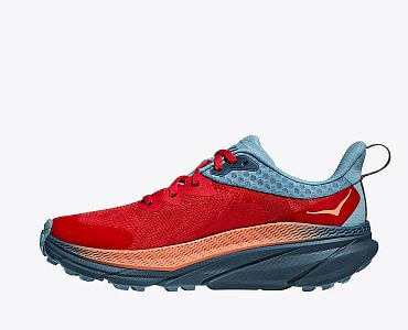 Hoka One One W Challenger ATR 7 GTX cerise / real teal boční pohled